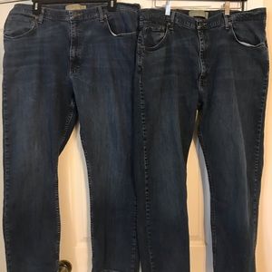 Wrangler Men’s Jeans 2 pair 38x30